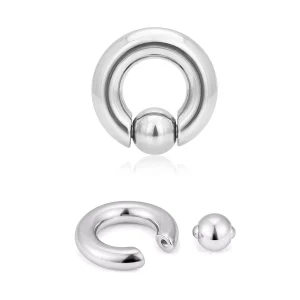 Piercing Anneau CBR gros diamètre en Acier Chirurgical