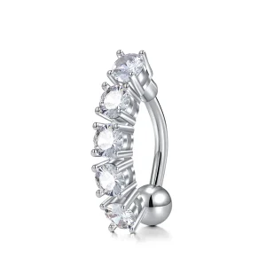 Piercing Nombril Cascade Lumineuse
