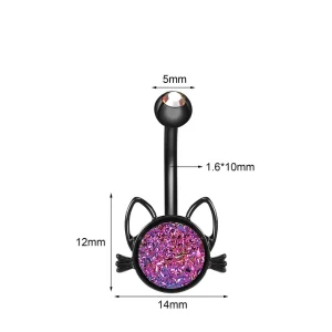 Piercing Nombril Gothicat