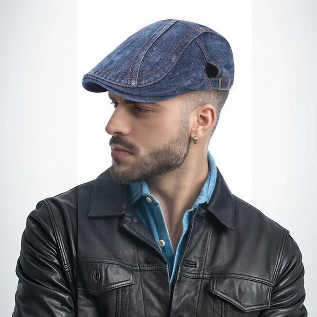 Béret Duckbill en Denim pour Homme & Femme – Image 2