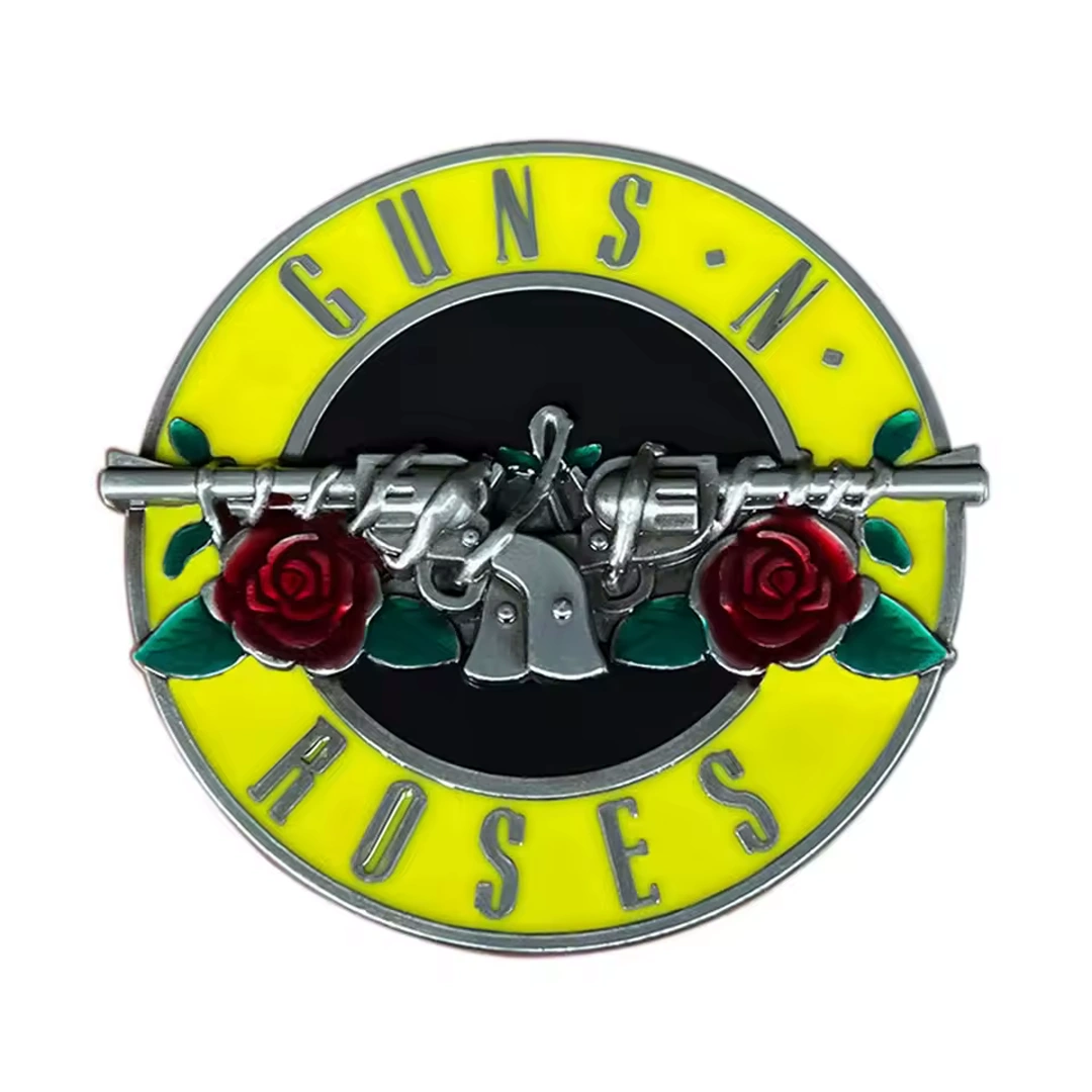 Boucle de Ceinture Guns N’ Roses en Acier Inoxydable – Image 2