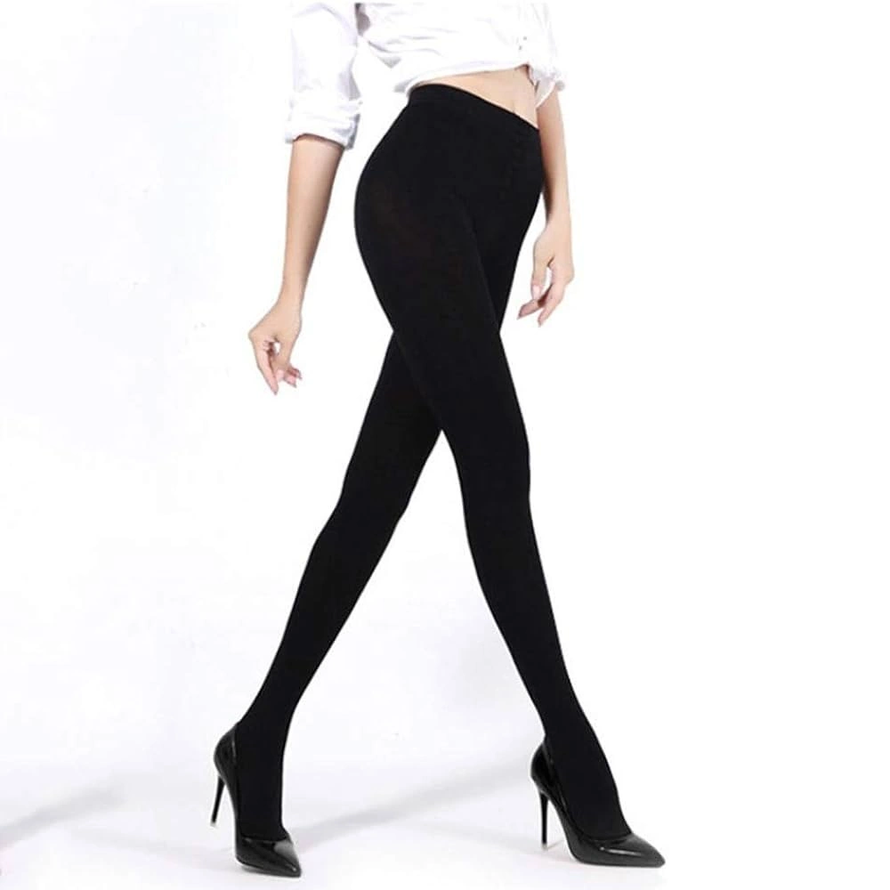 Collants Opaques Noirs 60 Deniers pour Femme – Image 2