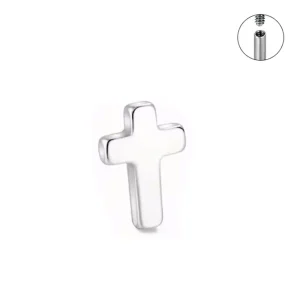 Embout Croix Gothique en Titane