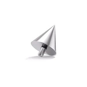 Embout Piercing Spike Pas de Vis 0.9mm en Titane
