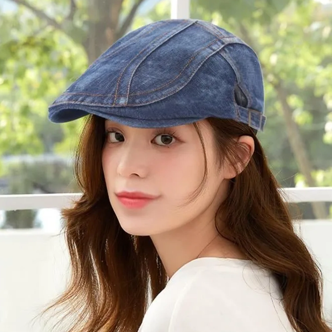 Béret Duckbill en Denim pour Homme & Femme – Image 3