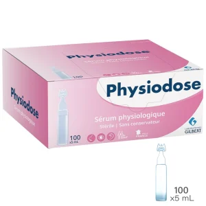 Physiodose Sérum Physiologique Stérile 100 Unidoses