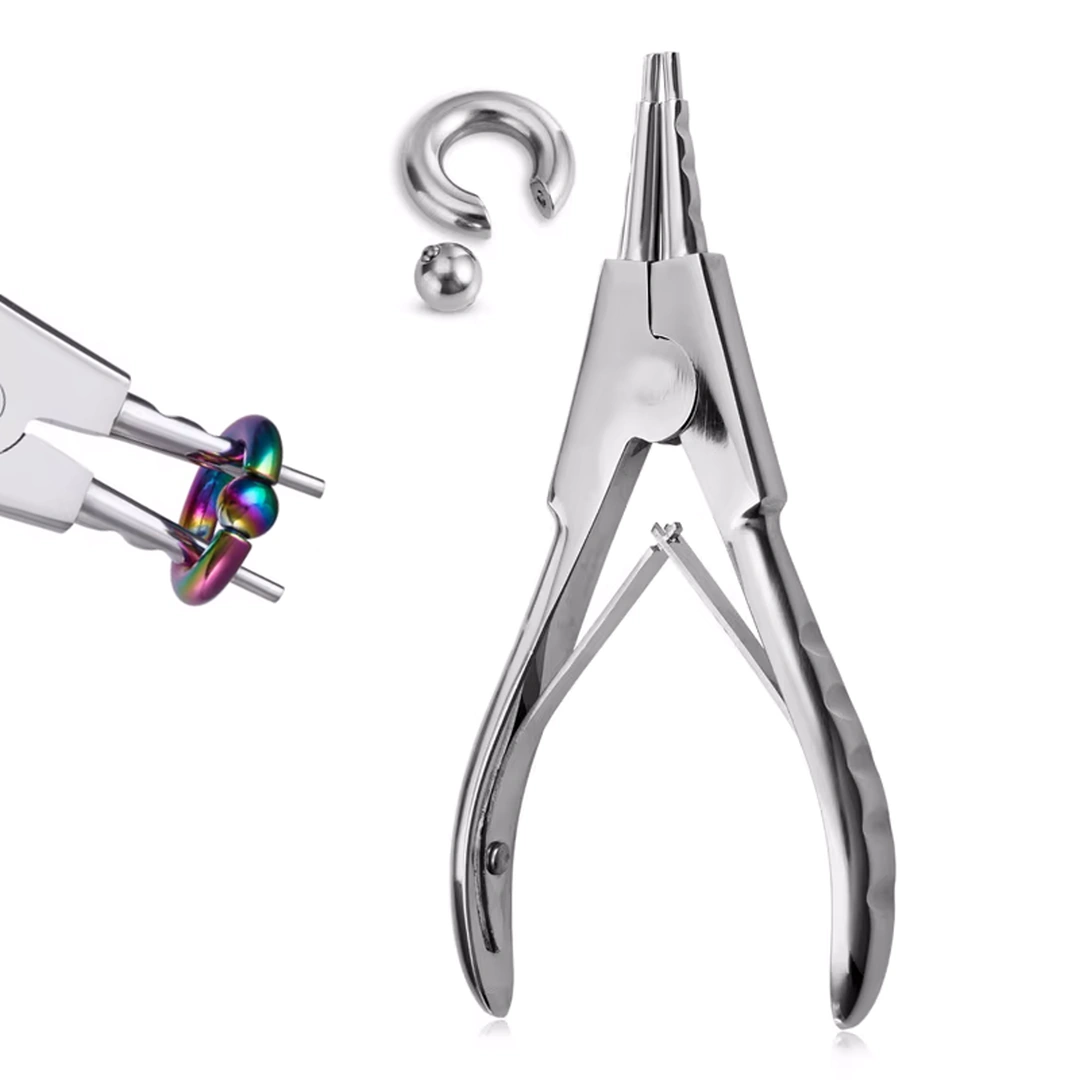 Pince Pro Ouverture Piercings Anneaux CBR – Image 2