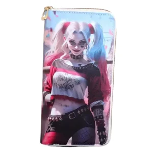 Portefeuille Harley Quinn Grand Format en Cuir