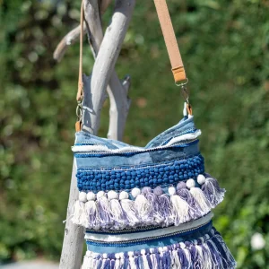Sac à main boho chic en jean