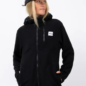 Veste polaire Techlight Ziphood Noir