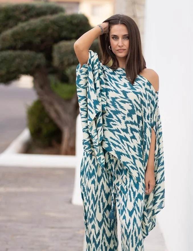 Top oversize fluide de la Isla Bonita – Image 2
