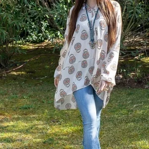 Tunique tête de mort OVERSIZE