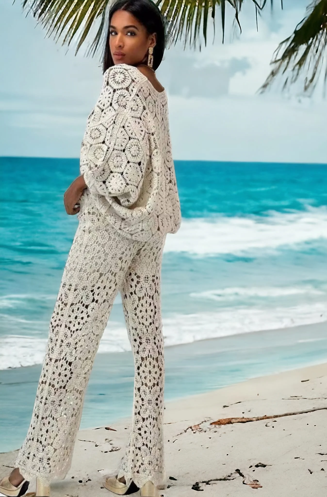 Le pantalon de plage en crochet – Image 3