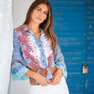 Chemise courte bohème Isla Bonita