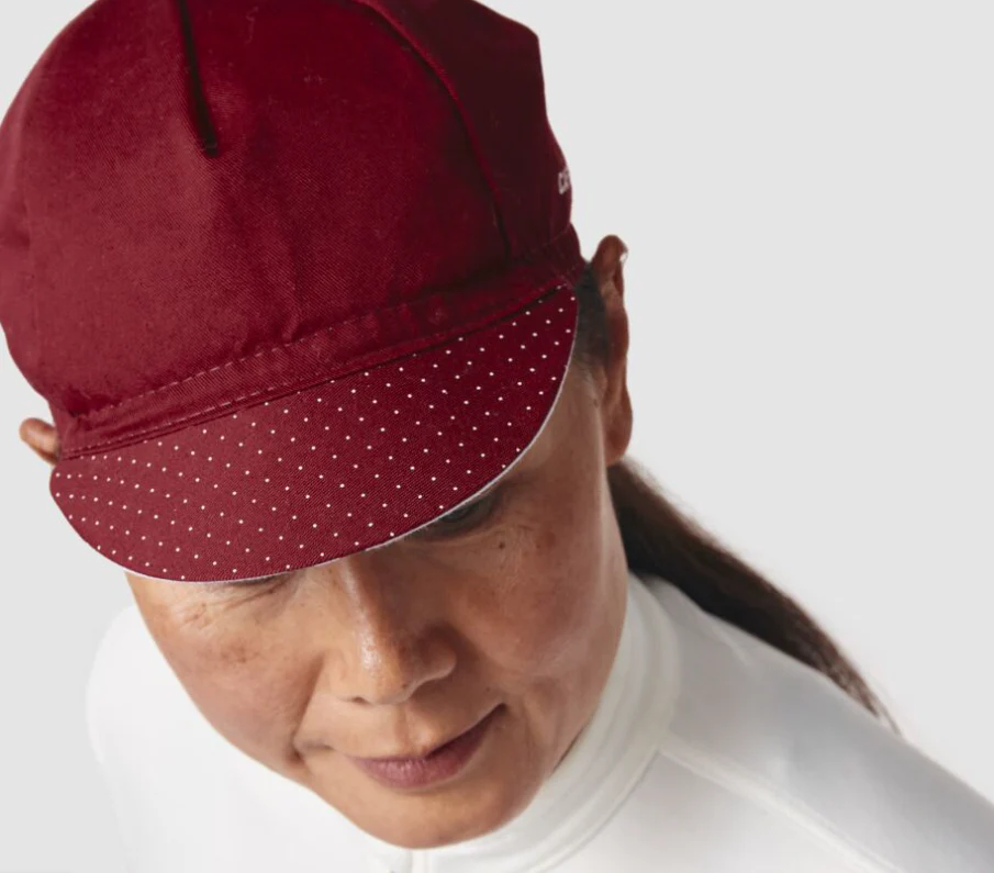 Casquette de vélo rouge – Image 4
