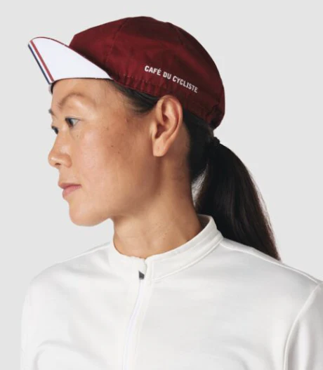 Casquette de vélo rouge – Image 3