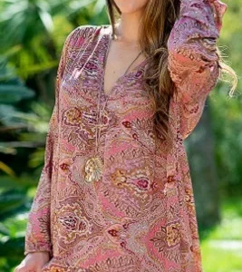 Collier sautoir apache