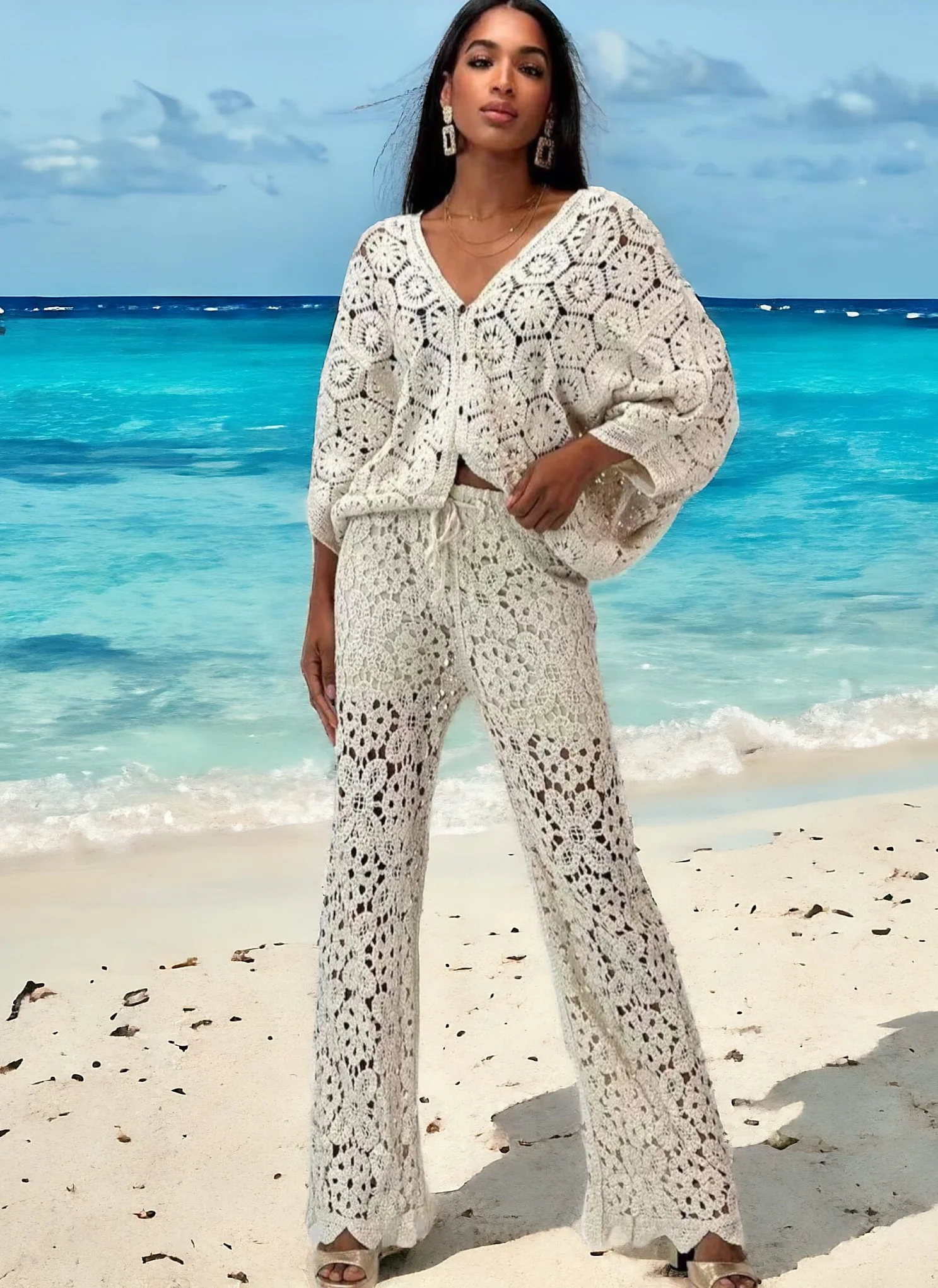 Le pantalon de plage en crochet – Image 4