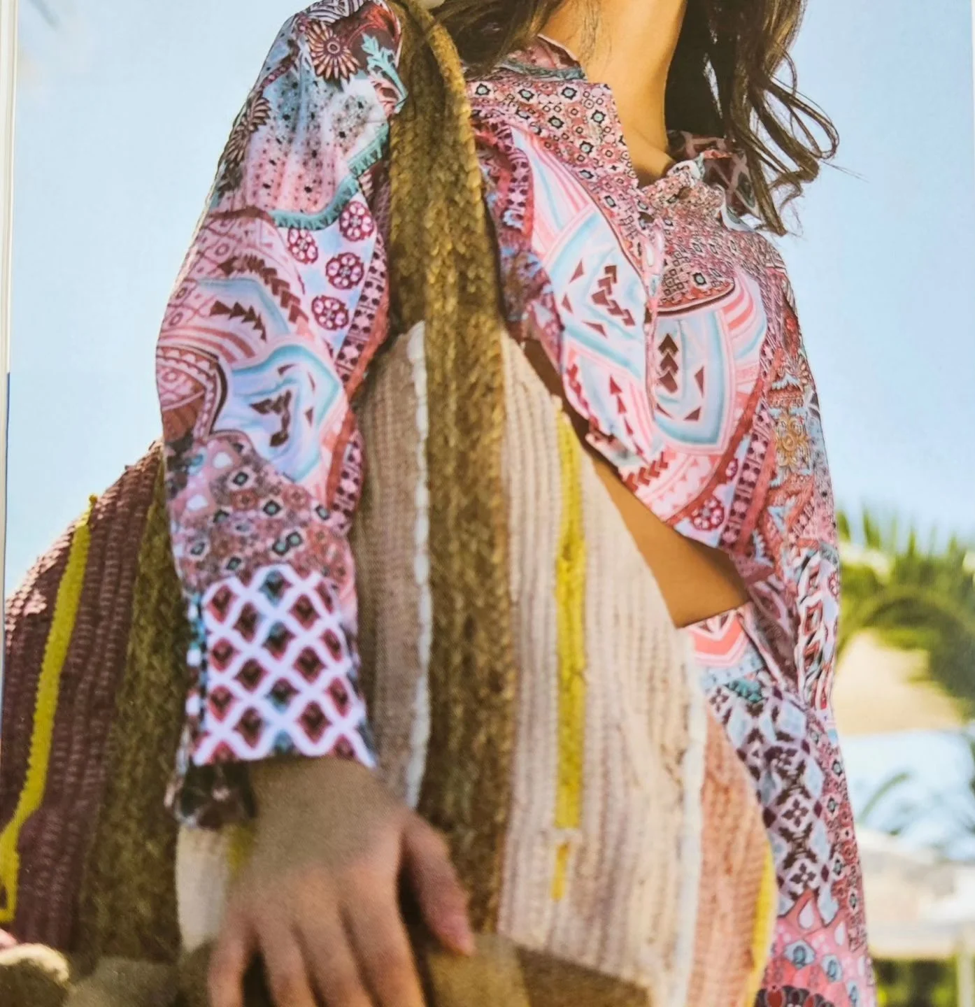 Grand Cabas tissé toile et jute pour l’été – Image 4