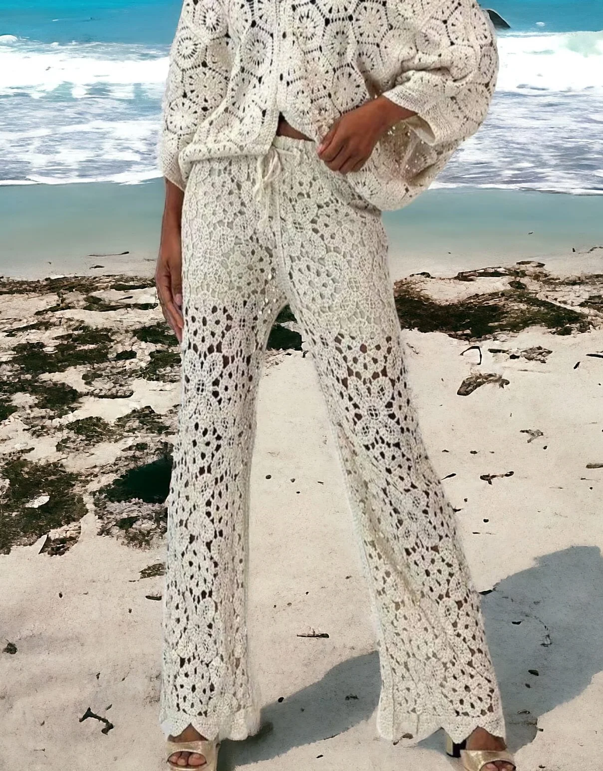 Le pantalon de plage en crochet – Image 2