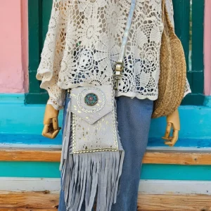 Pochette boho style pour téléphone