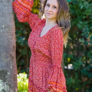 Robe fleurie Liberty