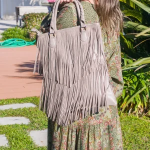 Grand sac à franges