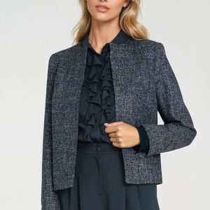 Blazer femme bleu marine