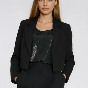 Blazer femme noir