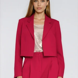 Blazer femme rouge