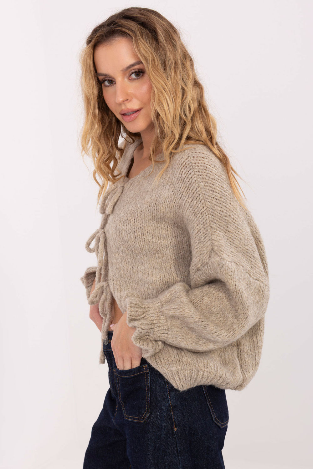 Cardigan beige – Image 4