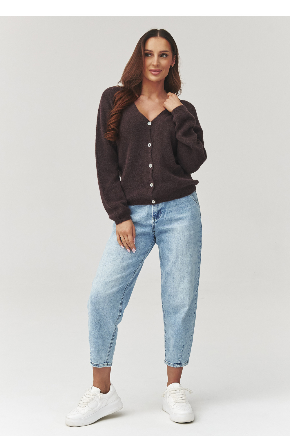 Cardigan brun – Image 3