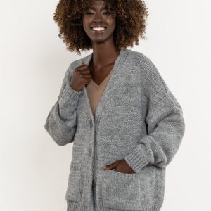 Cardigan gris