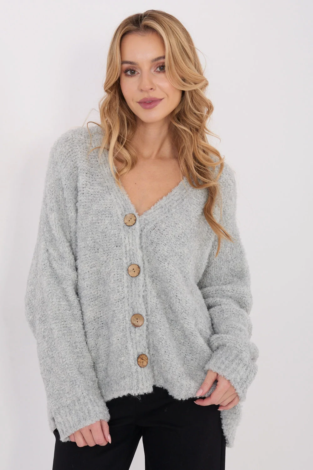 Cardigan gris – Image 2