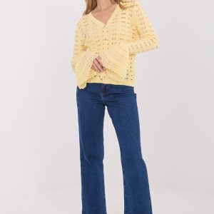 Cardigan jaune