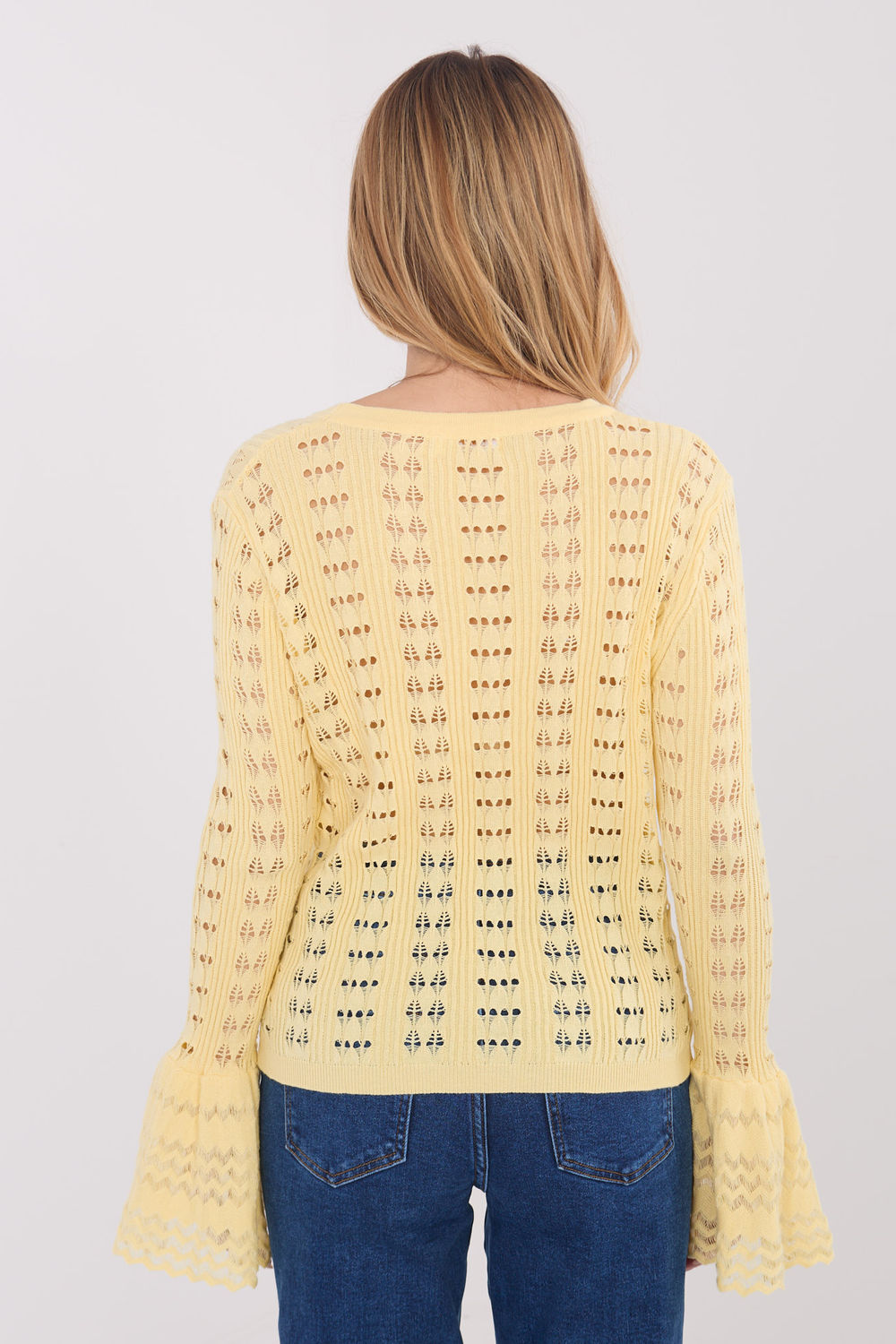 Cardigan jaune – Image 4