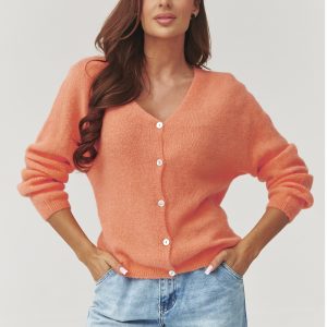 Cardigan orange