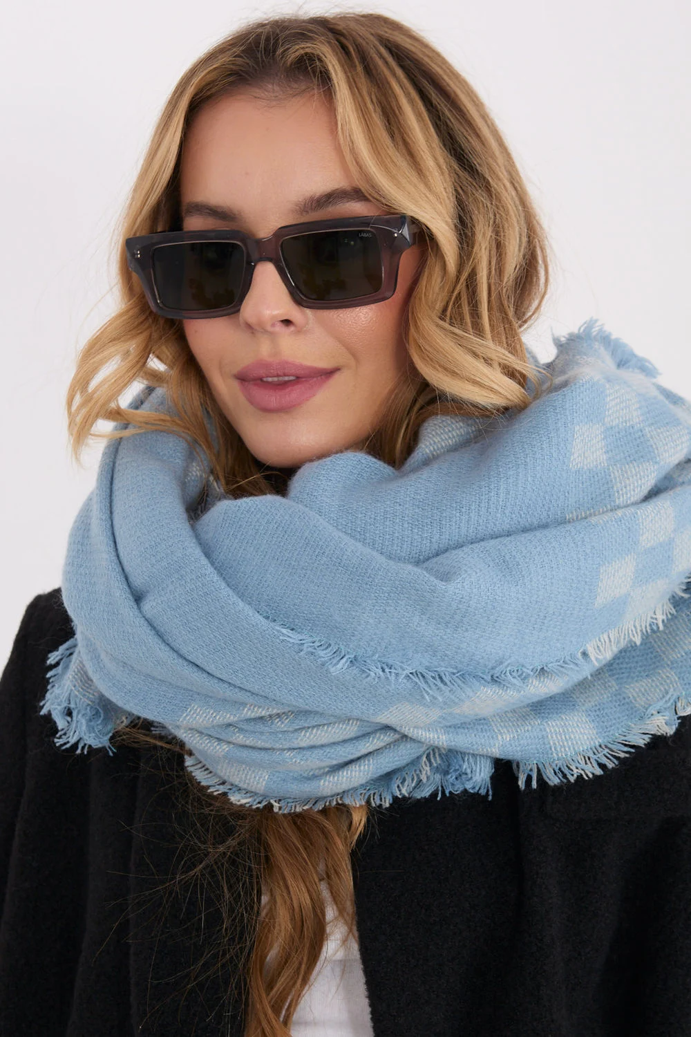 Châle bleu – Image 2