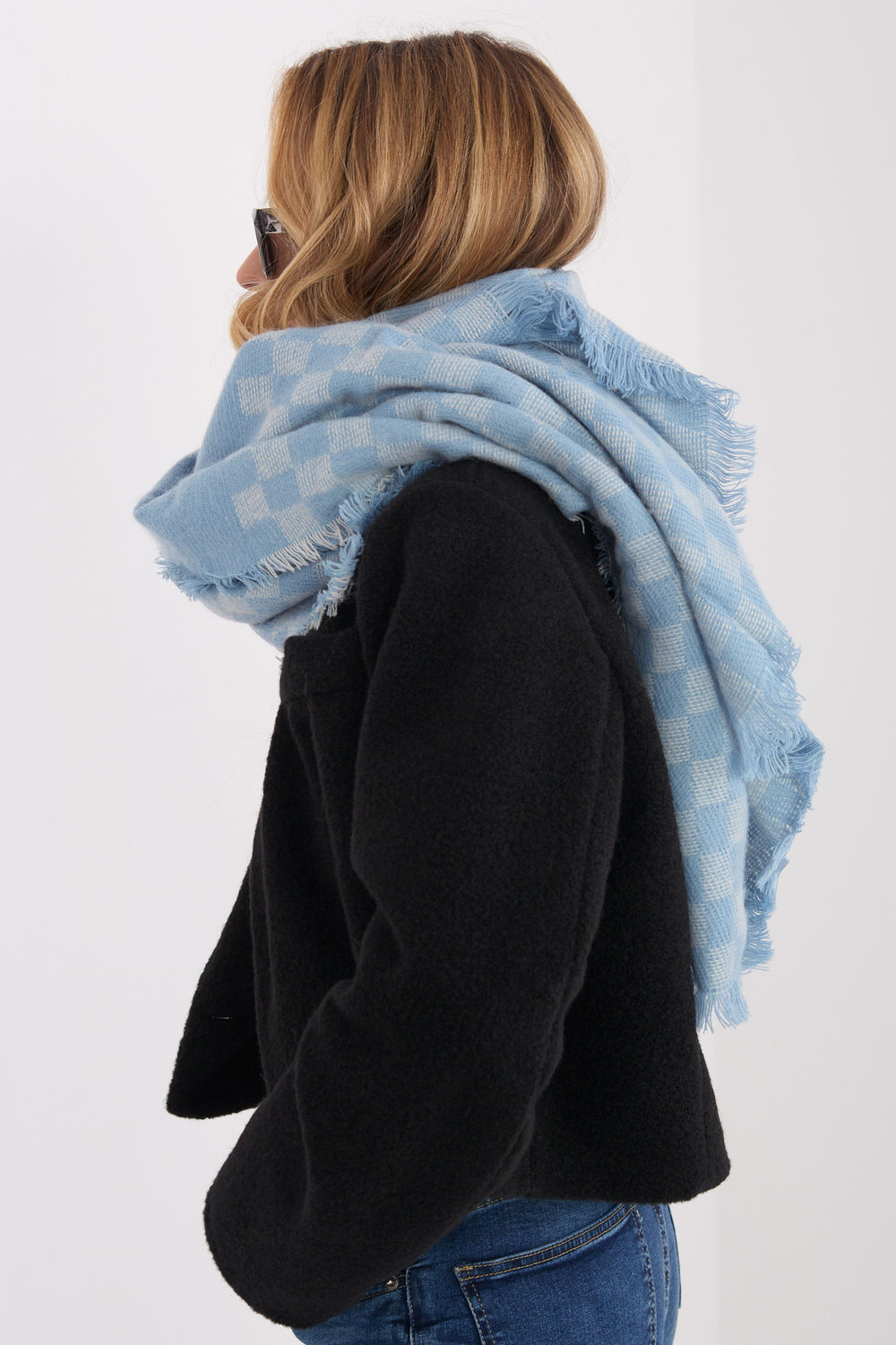 Châle bleu – Image 5