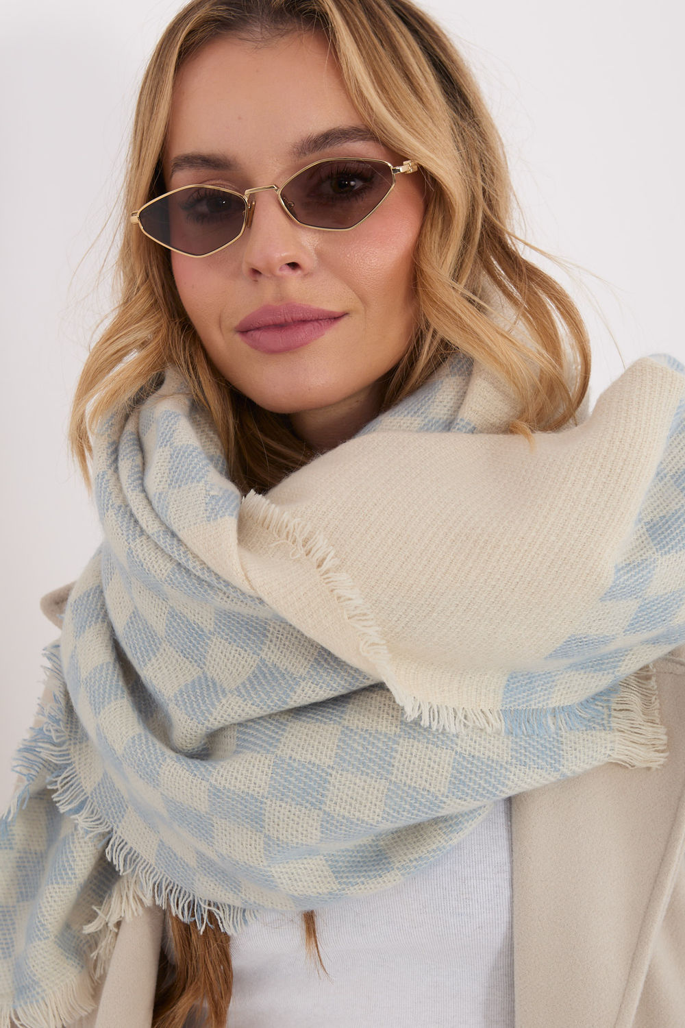 Châle bleu – Image 5