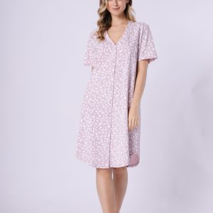 Chemise de nuit beige