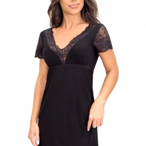Chemise de nuit noire