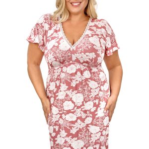 Chemise de nuit rosé