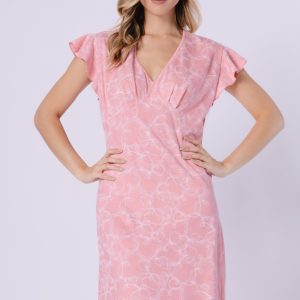 Chemise de nuit rosé
