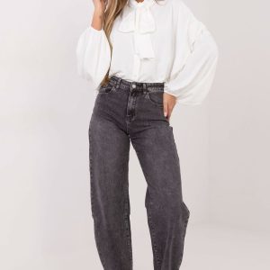 Chemise manche longue beige