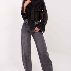 Chemise manche longue noire