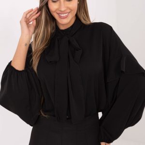 Chemise manche longue noire