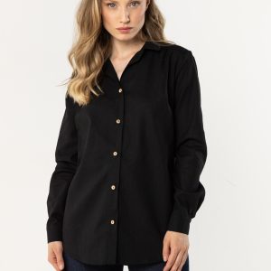 Chemise manche longue noire