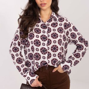 Chemise manche longue rouge