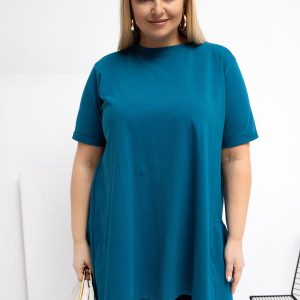 Chemisier grande taille vert